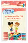 Livro - Linha Escolar Livro-Kit Ligue-Ligue Pinos Mágicos