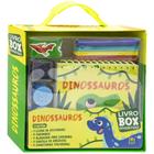 Livro - Livro-BOX divertido! Dinossauros