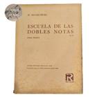 Livro m. moszkowski escuela de las dobles notas op. 64 para piano (estoque antigo)