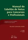 Livro - Manual do Tabelião de Notas para Concursos e Profissionais