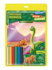 Livro - Massinha divertida - Dinossauros - Blister