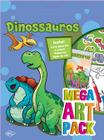Livro - Mega art pack - Dinossauros