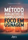 Livro - Método avaliativo de fornecedores foco em usinagem