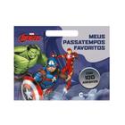 Livro - Meus Passatempos Favoritos com Adesivos - Vingadores