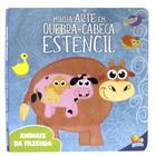 Livro - Minha Arte em Quebra-Cabeça Estêncil: Animais da Fazenda