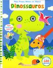 Livro - Minha primeira história com adesivos - dinossauros