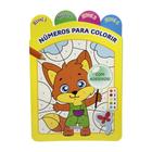 Livro - Números Para Colorir - Nível 1 - Com Adesivos!