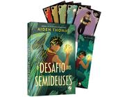 Livro O Desafio dos Semideuses Vol 1 Aiden Thomas Com Marcador de páginas e Cinco Cards especiais