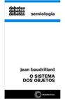 Livro O Sistema dos Objetos (Jean Baudrillard)
