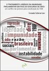 Livro - O tratamento jurídico da imunidade parlamentar em face do discurso do ódio