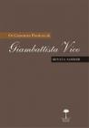 Livro - Os caracteres poéticos de Giambattista Vico