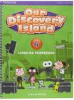 Livro - Our Discovery Island Level 4 - Teacher Book (Em Português) + Workbook + Multi-Rom + Online World