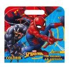 Livro para Colorir Maleta Spider Man com Adesivos - Tilibra - Tendtudo