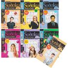 Livro Passatempos Coquetel Sudoku Nível Médio Kit 14 Edições Encadernadas Em 7 Volumes