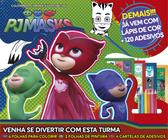 Livro - PJ Mask - Colorindo com adesivos - Especial