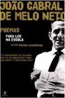 Livro Poemas para Ler na Escola (João Cabral de Melo Neto)