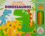 Livro Superkit Conhecendo os Dinossauros Editora Rideel - nivalmix