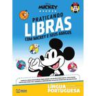 Livro Praticando Libras Disney Português Cartilha Língua De Sinais Para Crianças Com Atividades