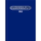 Livro Protocolo de Correspondência 153x216mm 63 g/m2 com 104 Folhas Numeradas Tipograficamente