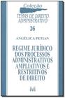 Livro - Regime jurídico dos processos administrativos ampliativos e restritivos de direito - 1 ed./2011