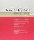 Livro Revista Critica De Ciencias Sociais - Vol 84