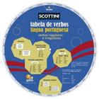 Livro - Scottini Tabela de verbos da Língua Portuguesa (Disco)