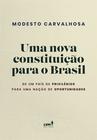 Livro - Uma nova constituição para o Brasil
