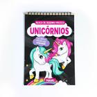 Livro - Unicórnios - Bloco de Desenho Mágico