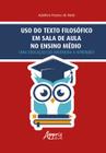 Livro - Uso do texto filosófico em sala de aula no Ensino Médio