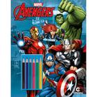 Livro Doodle Marvel Pintar e Colorir + Jogo de Dominó Vingadores - Culturama - Jogo de Dominó, Dama e Xadrez - Magazine Luiza