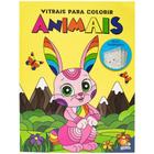 Livro - Vitrais para Colorir: Animais