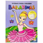 Livro - Vitrais para Colorir: Bailarinas