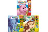 Livros Conhecendo Os Sons: Elefante + Macaco + Porquinho - 3 vol