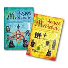 Livros Jogos Medievais C/ 2 volumes + De 120 Enigmas