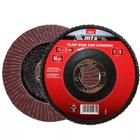 Lixa disco "flap-disc"-115mm-grão 25 -mtx