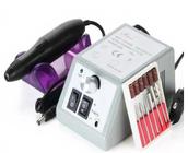 Lixa Elétrica Profissional Mercedes 2000 Manicure Bivolt Com Kit Brocas