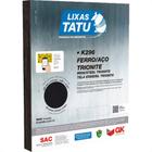 Lixa Ferro Tatu 180 - Pacote Com 25 Folhas - Kit C/25 Folhas