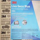 Lixa Seco Blue Grão 120 3M Pacote com 50 Unidades