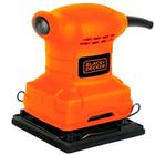 Lixadeira Orbital Black + Decker 1/4 de folha de lixa 200W 220V Laranja - BS200-B2