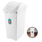 Lixeira 40 Litros Com Tampa Basculante Cesto Lixo Cozinha Banheiro Escritório - SR64/1 Sanremo