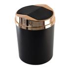 Lixeira 5 Litros Com Tampa Basculante Cobre Rose Gold