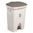 Lixeira 72 Litros Reforçada Com Pedal Alça e Tampa
