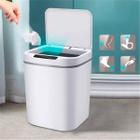 Lixeira Automática Com Sensor Resistente Para Escritório