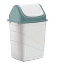 Lixeira Basculante Coziha Cesto de Lixo Com Tampa 14 Lts - Nitron