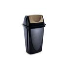 Lixeira Basculante E-Black 7,2/9L Plasutil