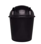 Lixeira basculante para pia 5,5 l preto jaguar