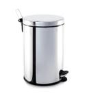 Lixeira Brinox Aço Inox 20 Litros Com Pedal e Balde Ø30x46cm