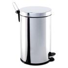 Lixeira Brinox Inox com Pedal e Balde 12L