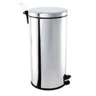 Lixeira Com Pedal Inox 30 Litros - Brinox