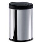 Lixeira Com Tampa De Pressionar Inox Com Tp 4Lts